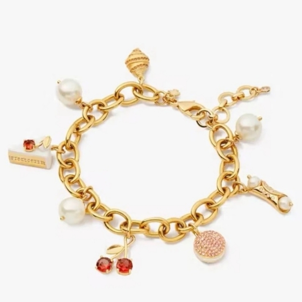 Kate Spade Pastry Shop Charm Bracelet [Msrp $170]